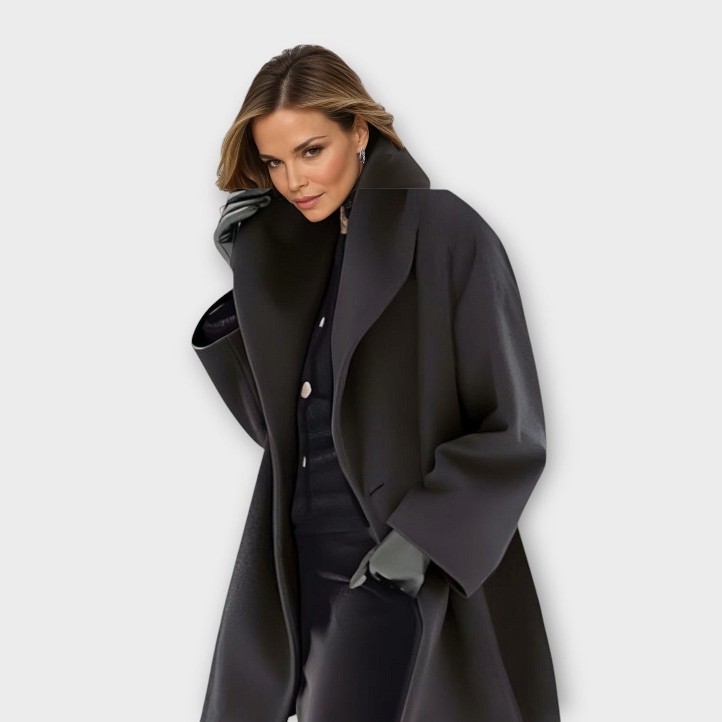 Isabella™ | Elegant Lång Trenchcoat