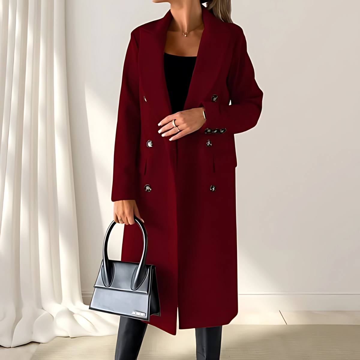 Saga™ | Värmande Långkappa i Tidlös Design