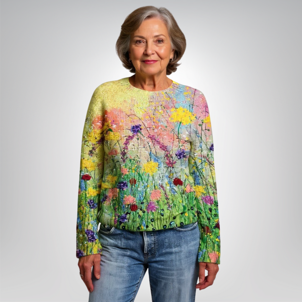 Grace™ | Vibrant stickad tröja med tidlös komfort