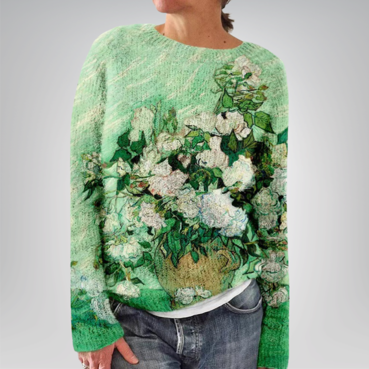 Grace™ | Vibrant stickad tröja med tidlös komfort