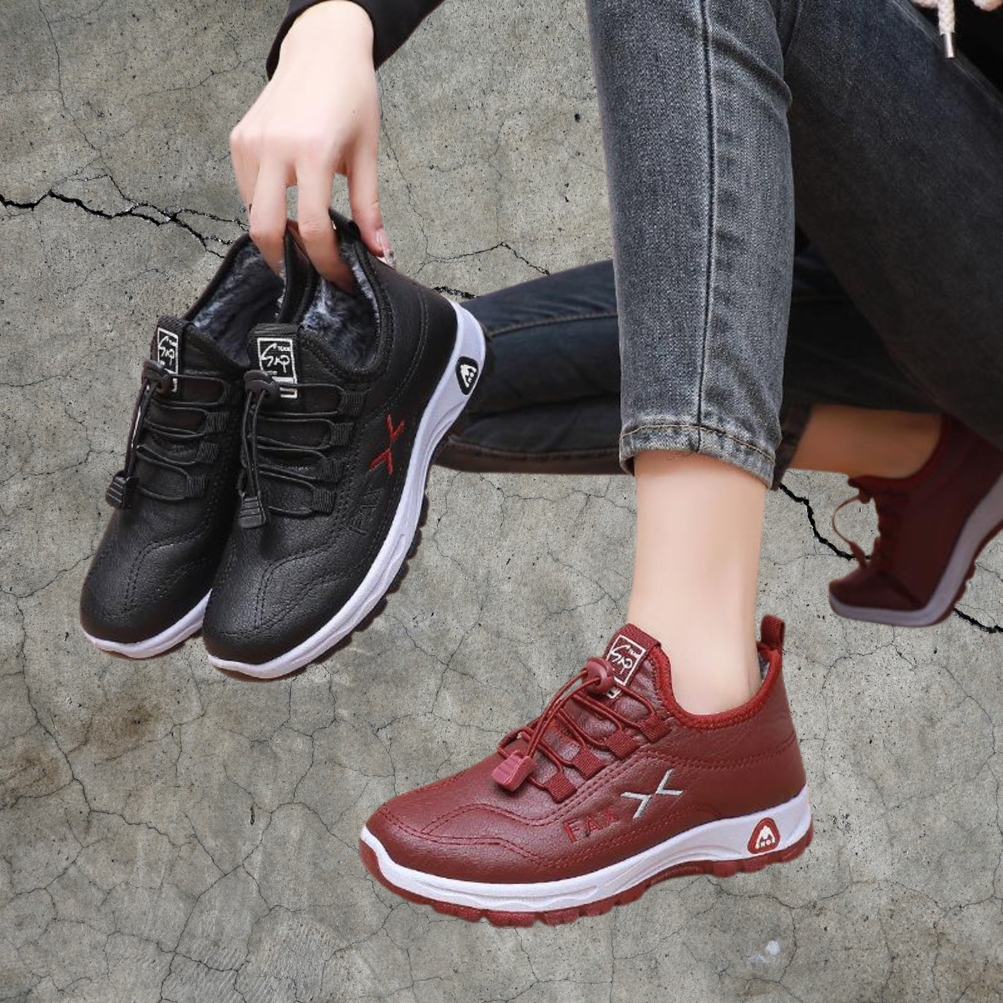 Lunora™ | - Vattentäta Sportskor med Stötdämpning