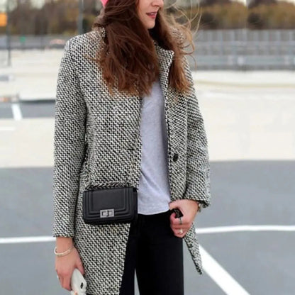 Audrey™ | Klassisk Houndstooth Kappa