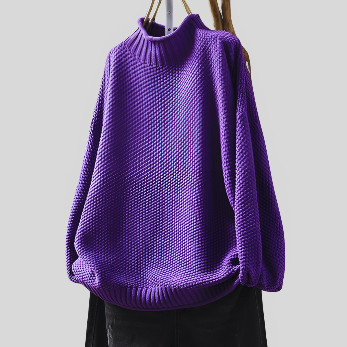 Signe™ | Mjuk & tidlös stickad tröja