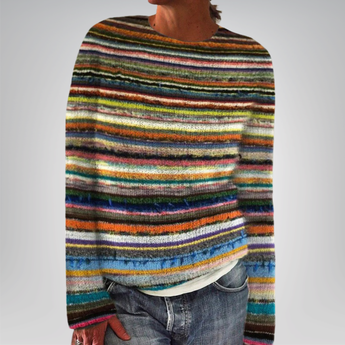 Grace™ | Vibrant stickad tröja med tidlös komfort