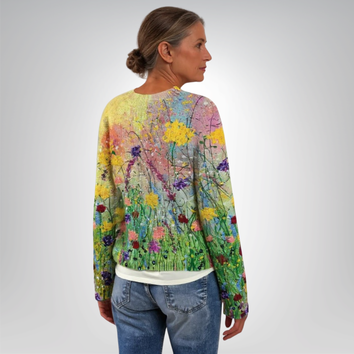 Grace™ | Vibrant stickad tröja med tidlös komfort