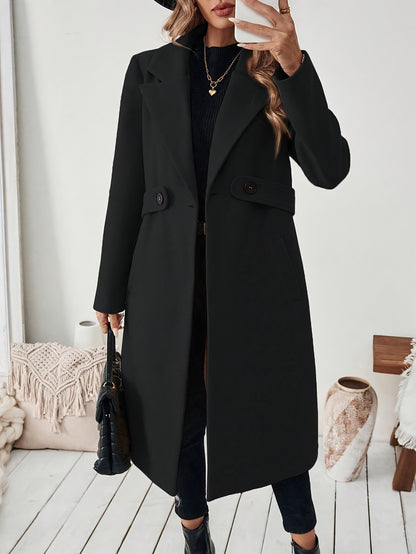 Freja™ | Elegant lång kappa för höst och vinter
