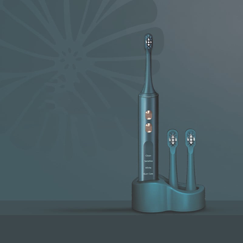 Sofia™ | Intelligent Elektrisk Tandborste med 2 Borsthuvuden