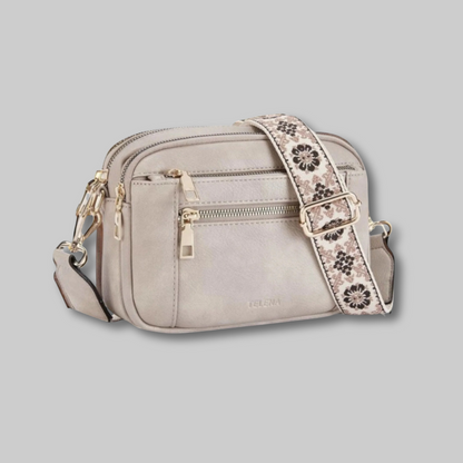 Mira™ -  Elegant Läderaxelväska