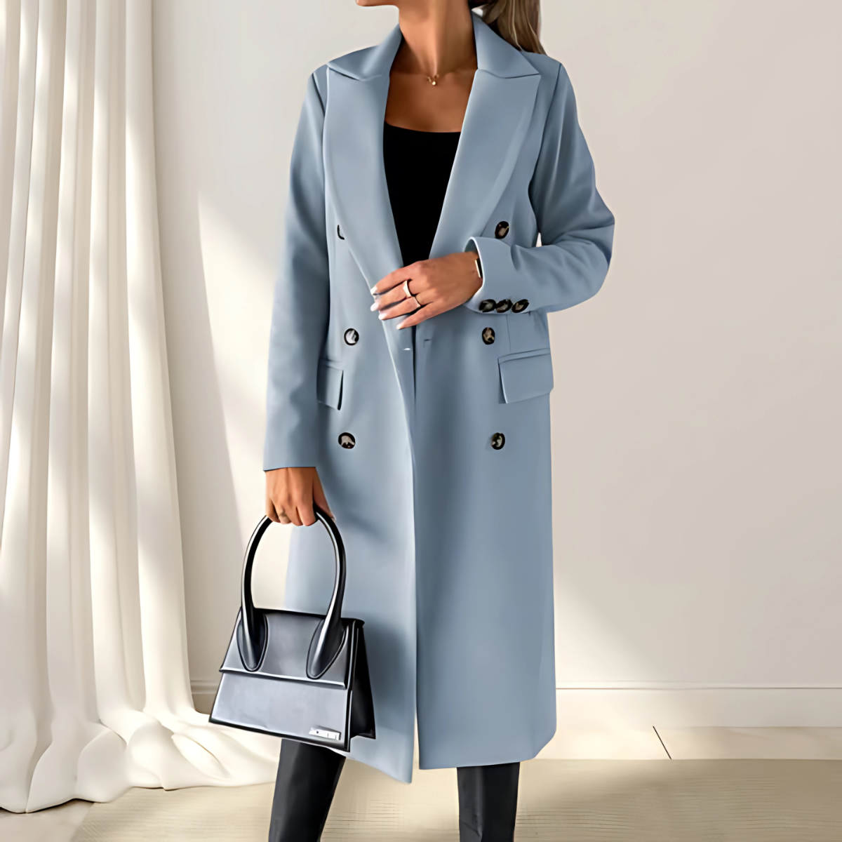 Saga™ | Värmande Långkappa i Tidlös Design