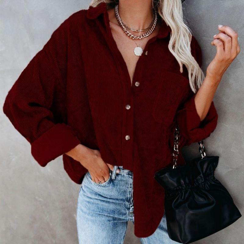 Elvira™ | Oversized manchesterblus