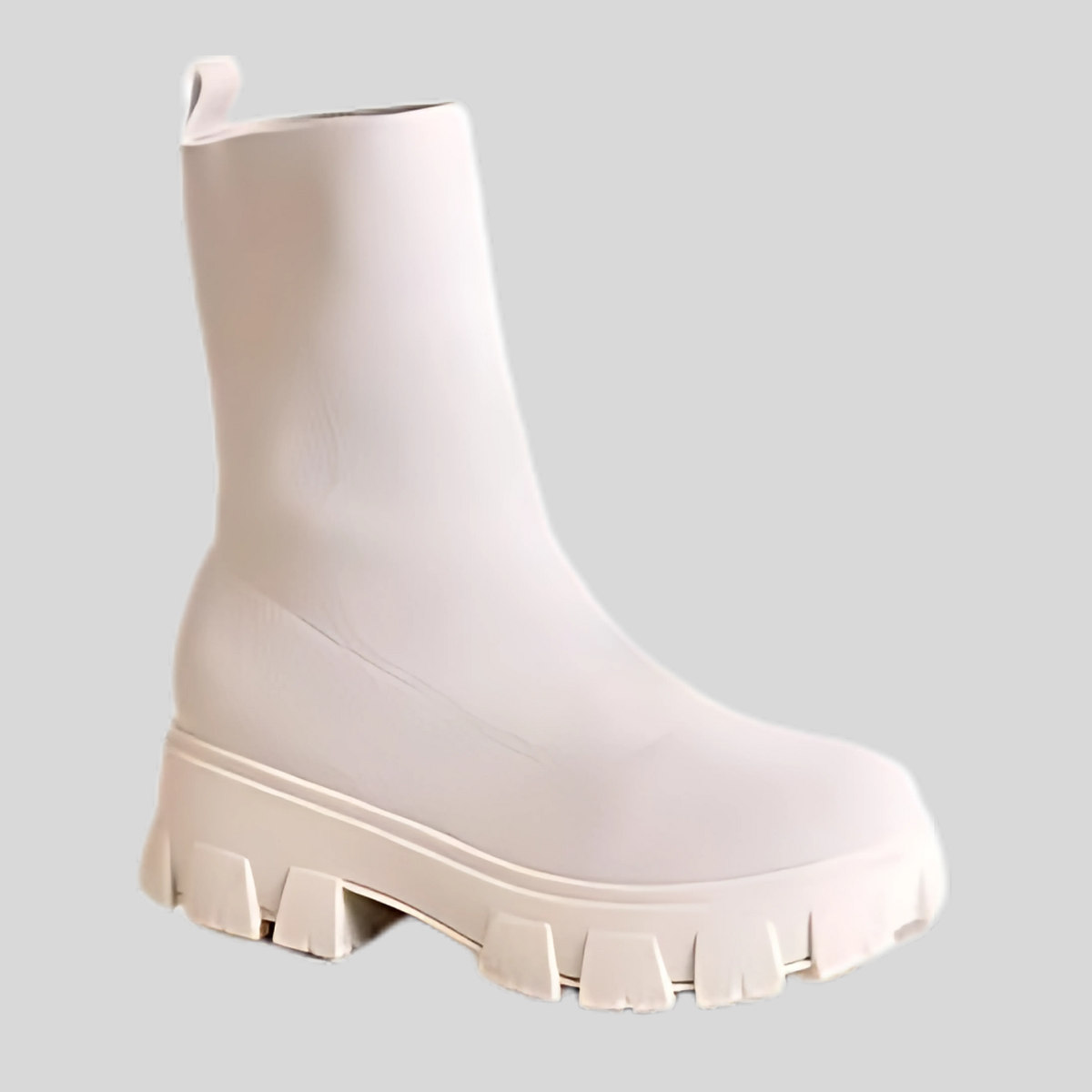 Elvira™ | Stickade Sockboots med Plattform