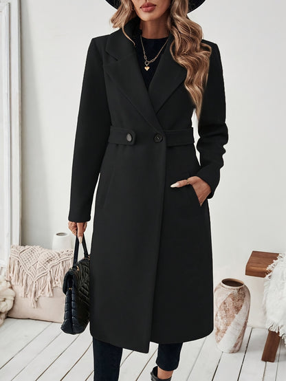 Freja™ | Elegant lång kappa för höst och vinter