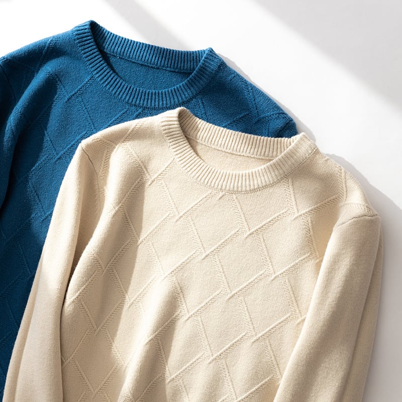 Henrik™ | Värmande Stickad Vintertröja