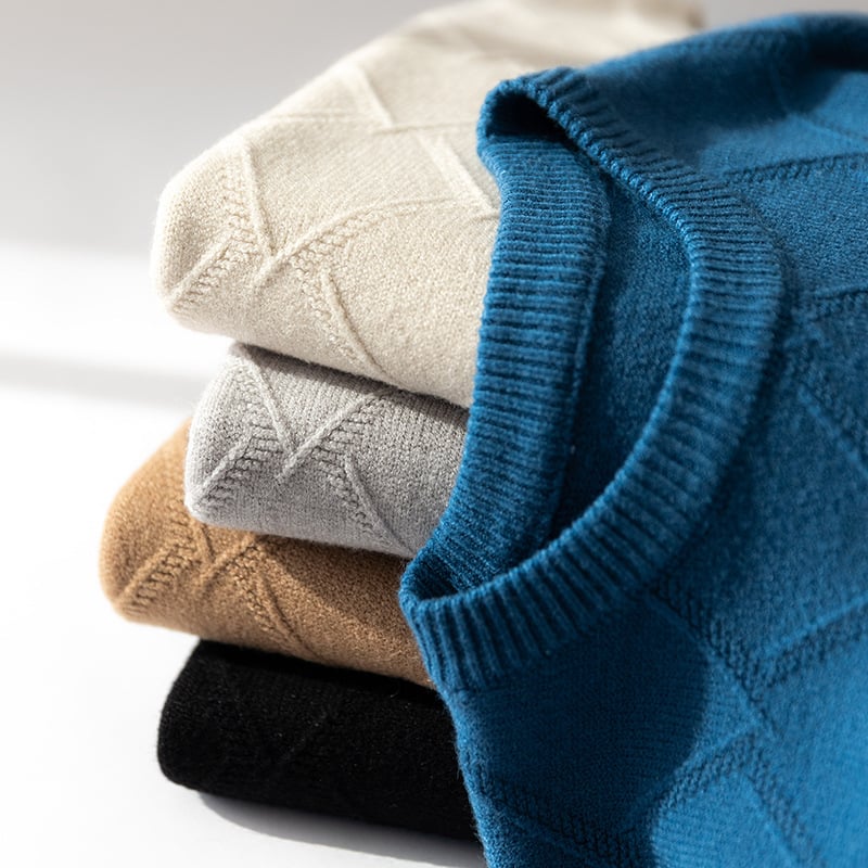 Henrik™ | Värmande Stickad Vintertröja