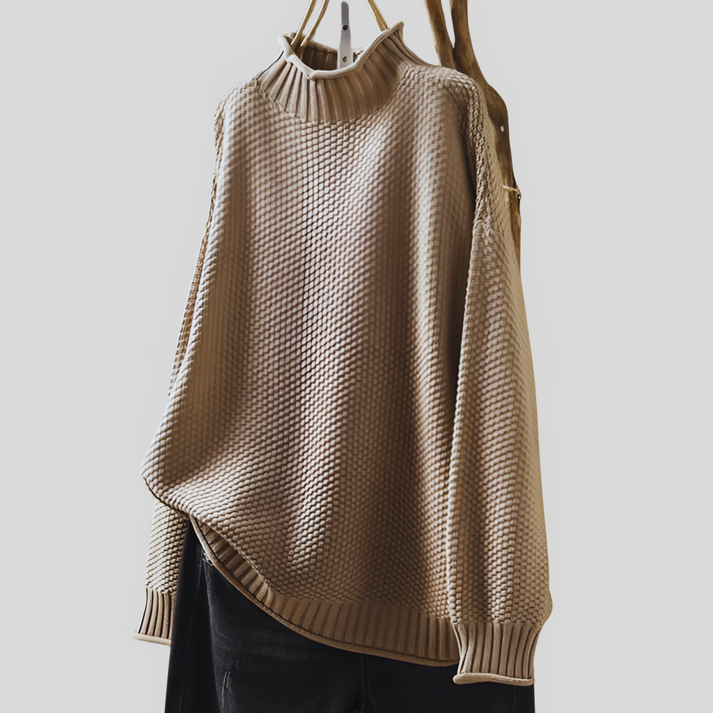 Signe™ | Mjuk & tidlös stickad tröja