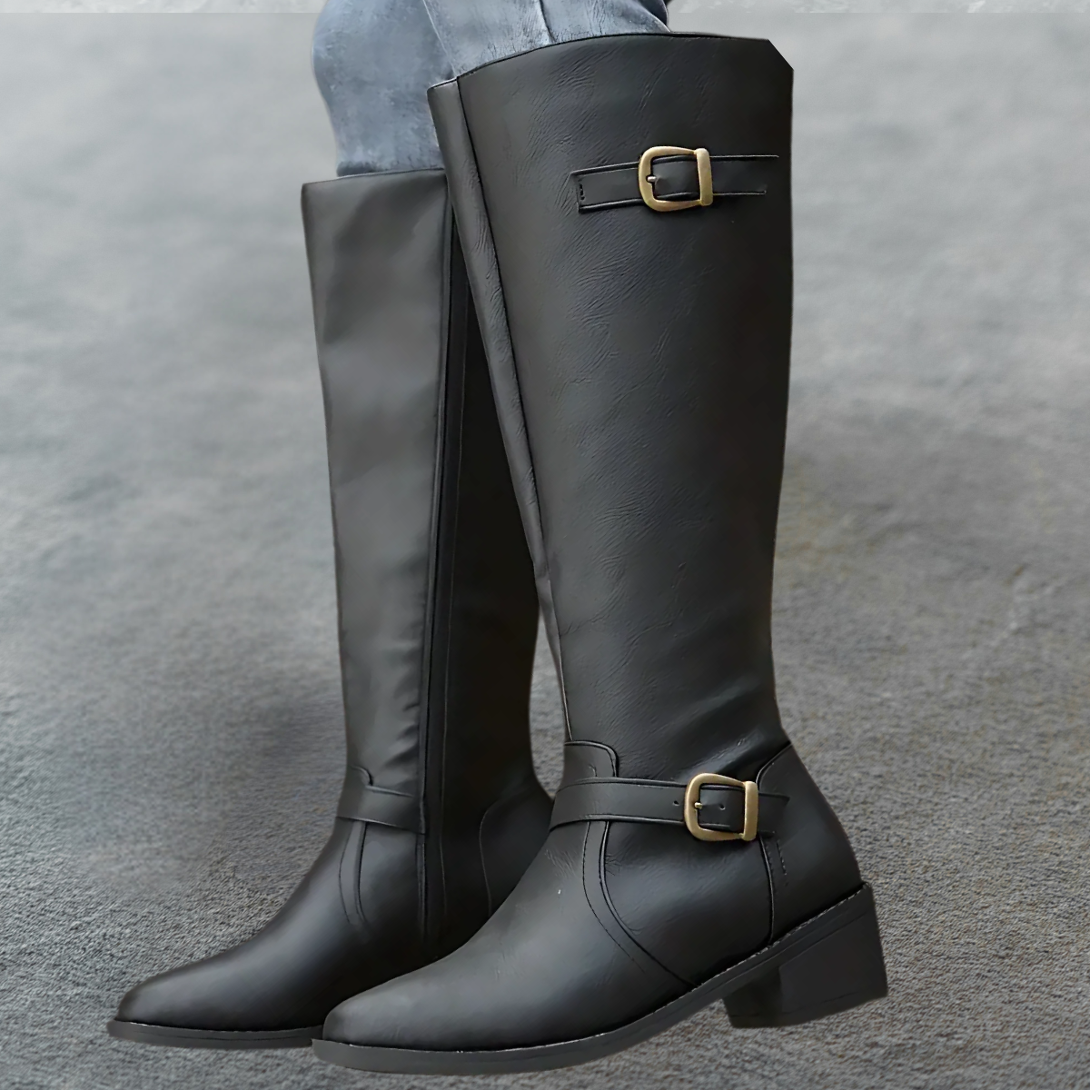 Sofia™ | Vintage Spetsiga Stövla