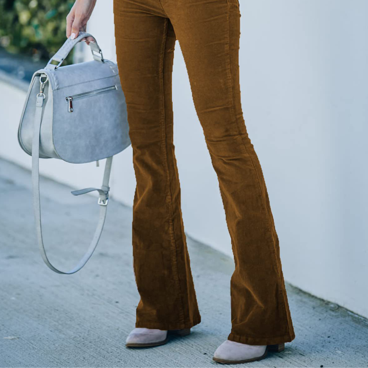 Elvira™ | Retro Corduroy Flarebyxor