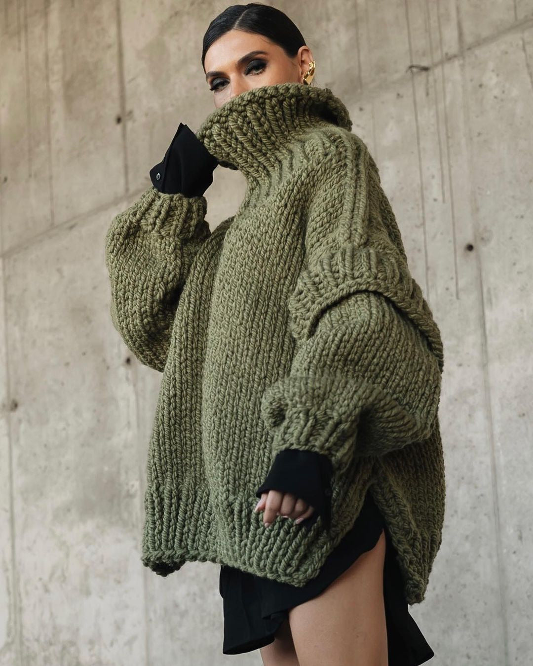 Sofia™ | Elegant Pullover med Flygande Ärmar