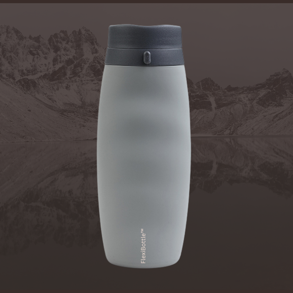 FlexiBottle™ | Hopfällbar Sport- och Reseflaska