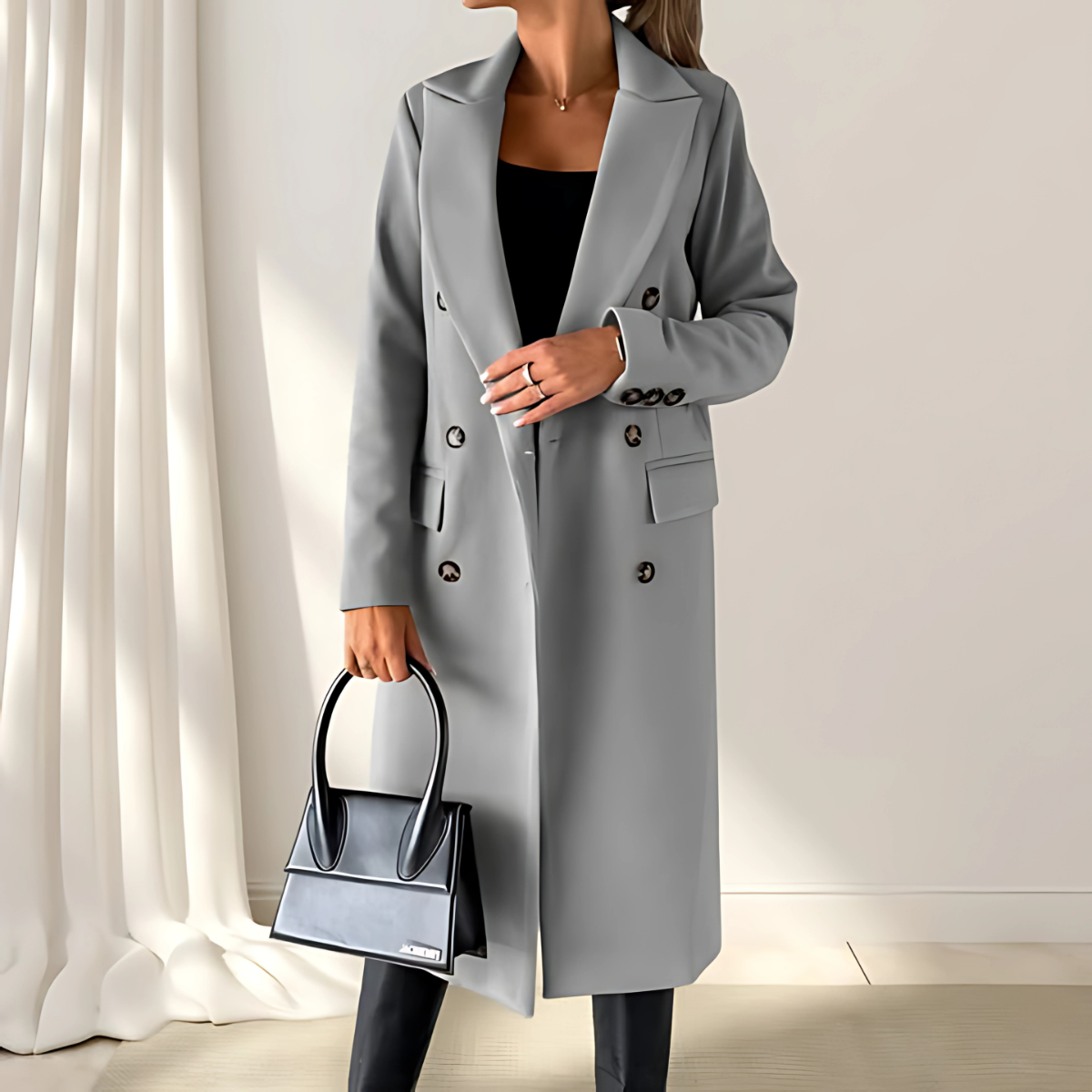 Saga™ | Värmande Långkappa i Tidlös Design