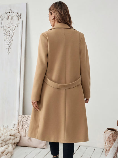 Freja™ | Elegant lång kappa för höst och vinter