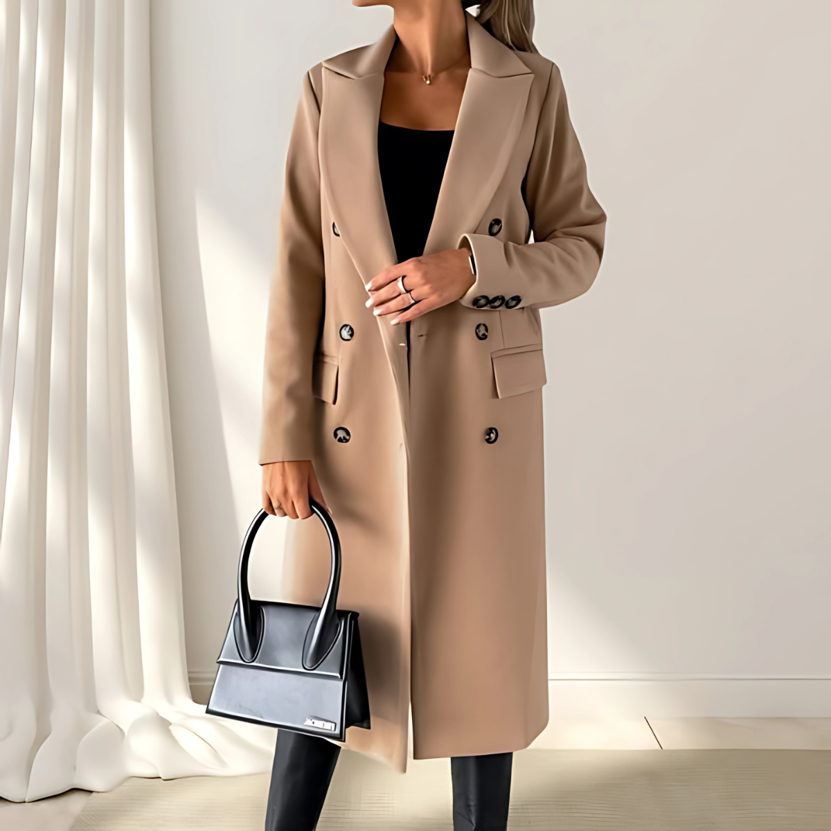 Saga™ | Värmande Långkappa i Tidlös Design