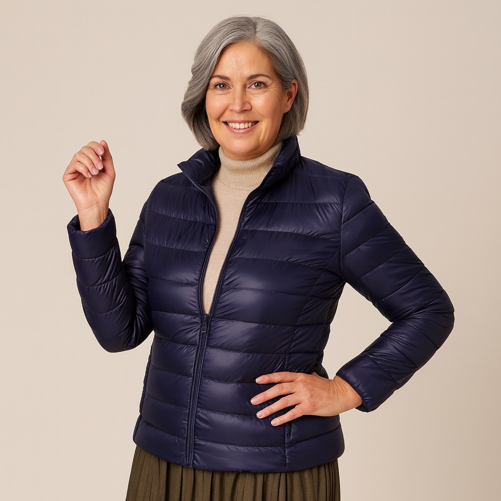 Freja™ | Vattentät Fjäderjacka med Lätt Komfort