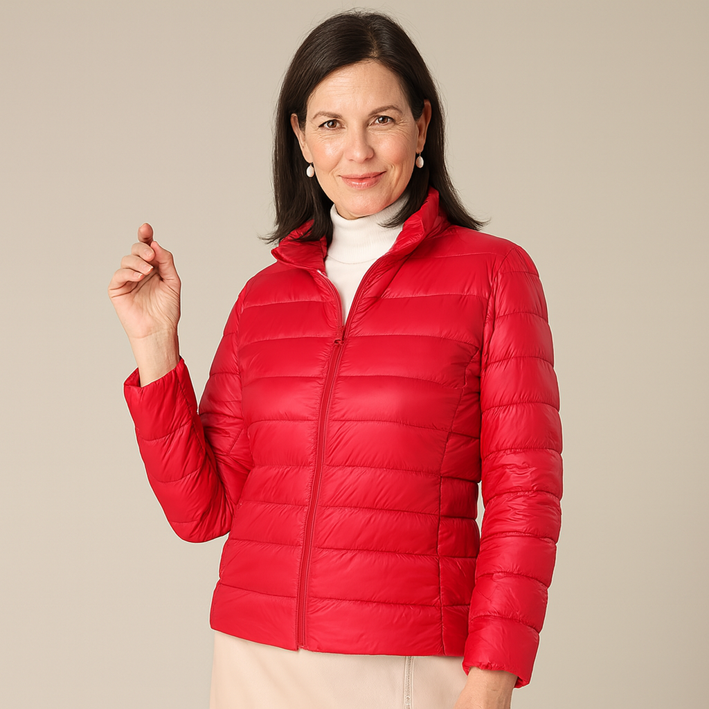 Freja™ | Vattentät Fjäderjacka med Lätt Komfort