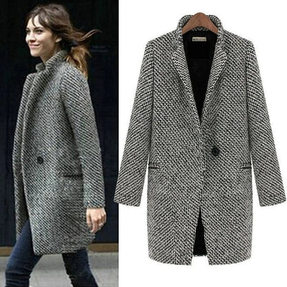 Audrey™ | Klassisk Houndstooth Kappa