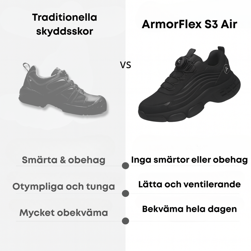Sten S3 Air™ | Skyddssko som Känns som en Sneaker