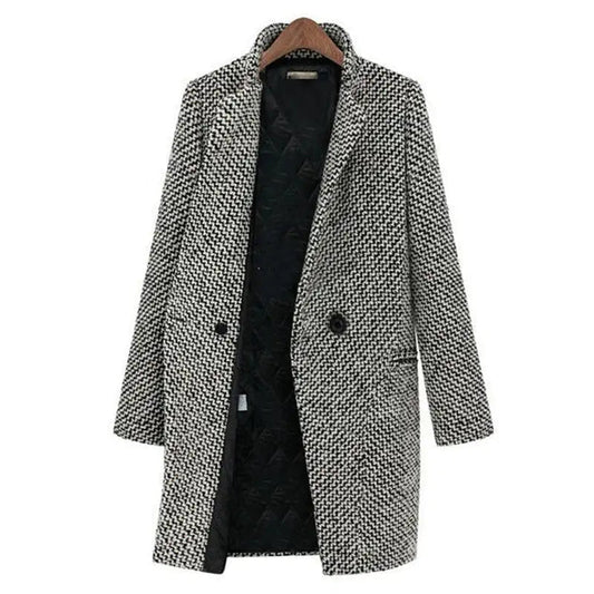 Audrey™ | Klassisk Houndstooth Kappa