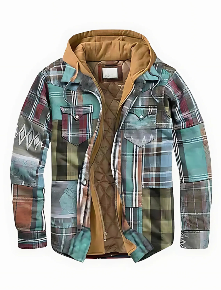 Eldar™ | Patchworkjacka med Karaktär & Komfort