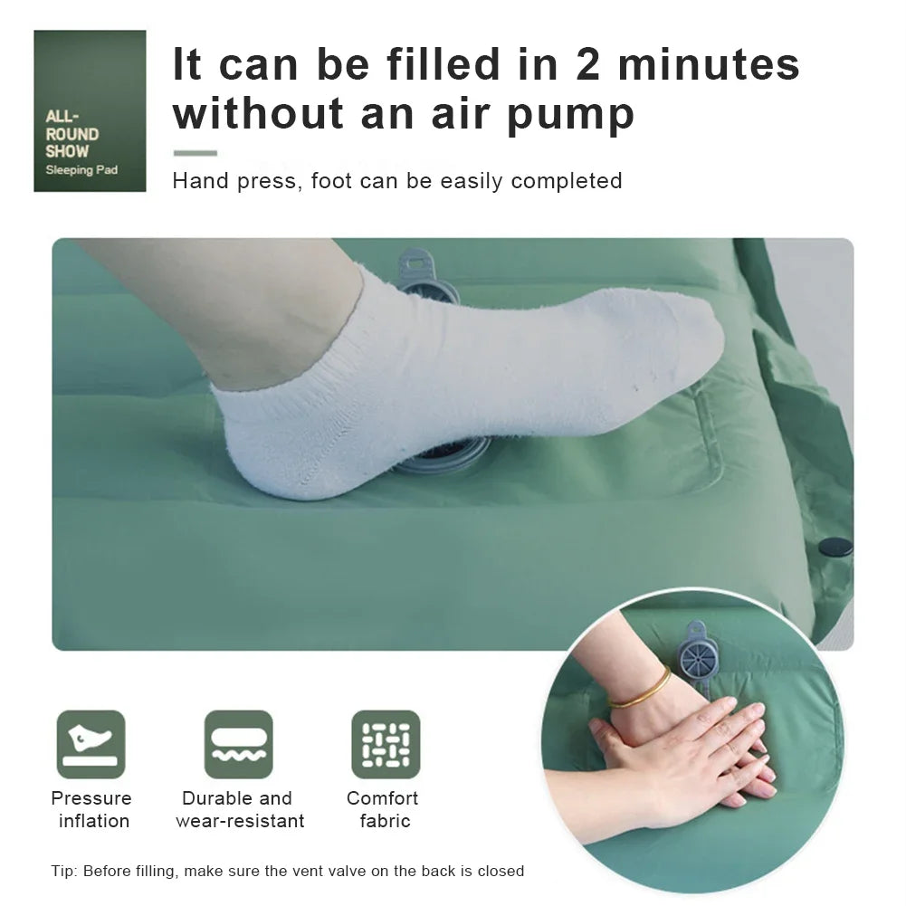 NordRest™ Självuppblåsande Campingmadrass