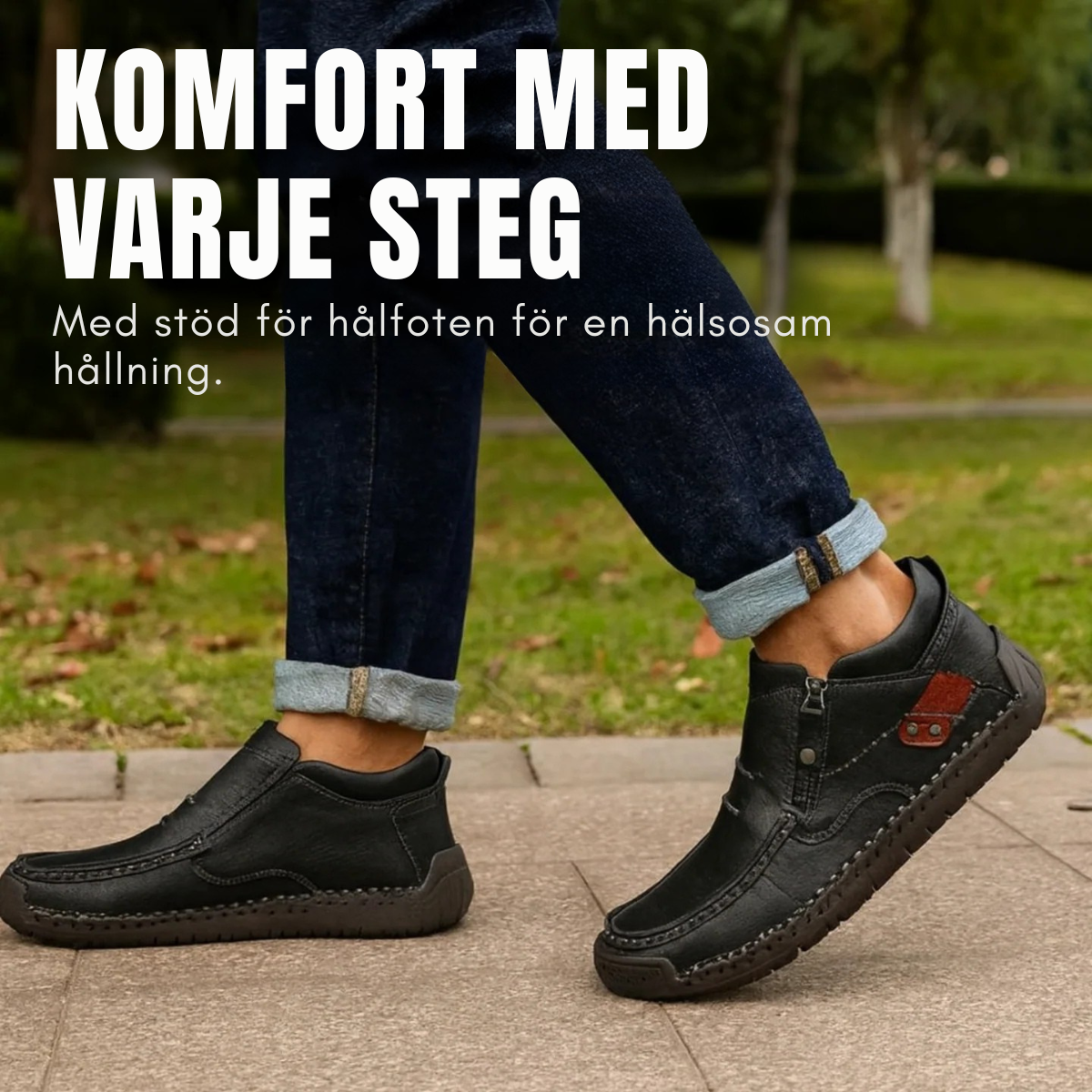 FUSSWOHL™ | Ortopediska Lädra Sandaler