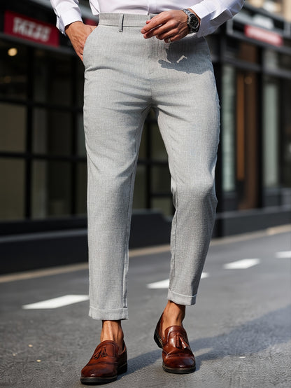 Marcus™ | Elegant & Vardagsvänliga Kostymbyxor