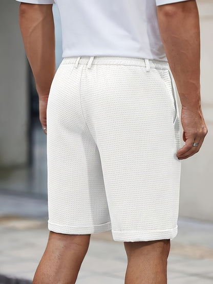 Erik™ | Sommarshorts i Vågig Väv med Fickor