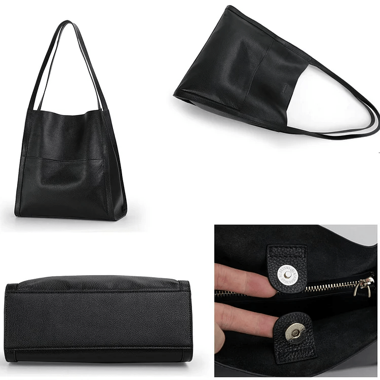 Daniel™ | Minimalistic Shoulder Leather Bag