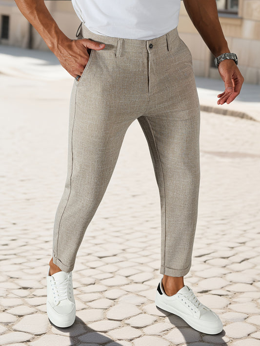 Marcus™ | Elegant & Vardagsvänliga Kostymbyxor