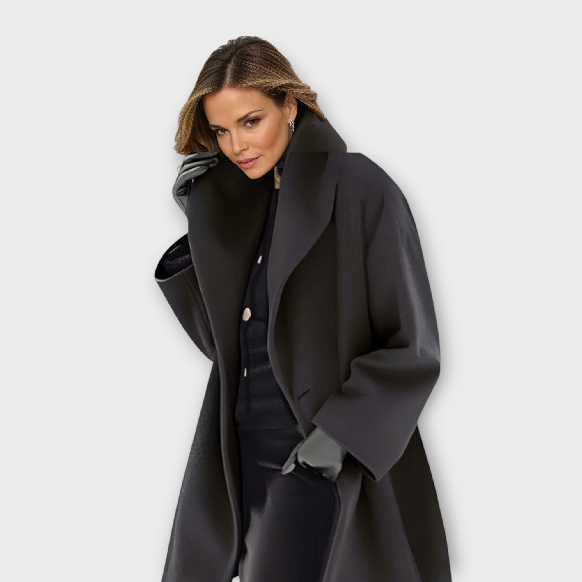 Isabella™ | Elegant Lång Trenchcoat