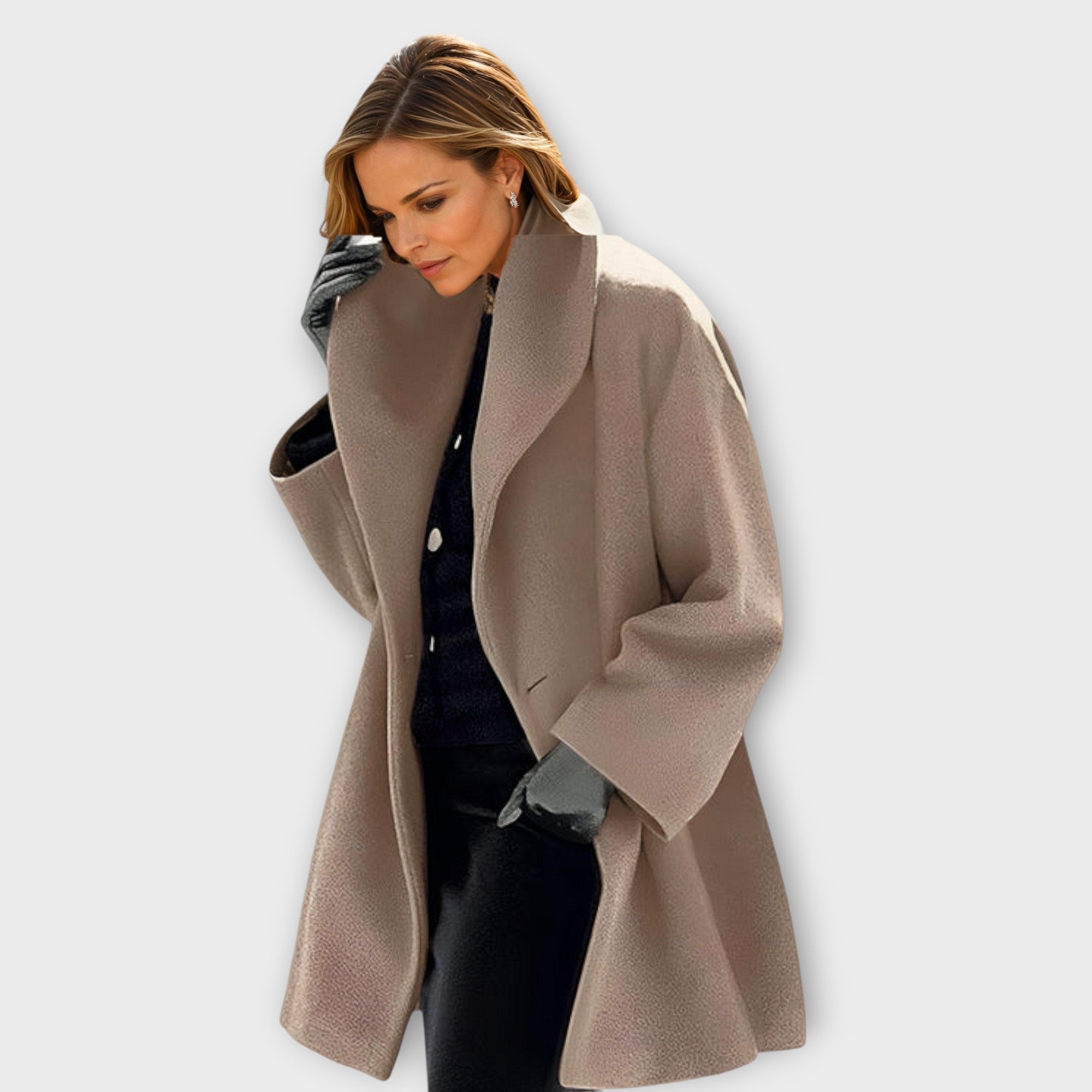 Isabella™ | Elegant Lång Trenchcoat