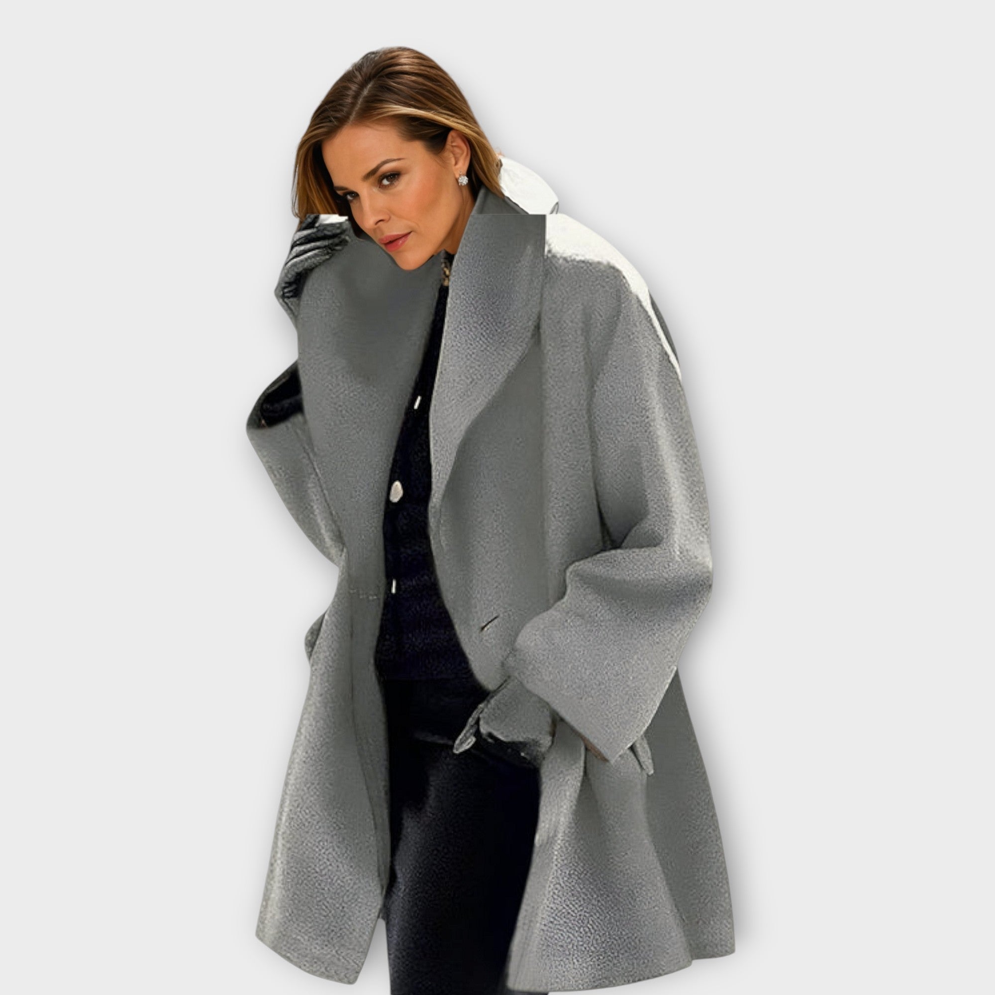 Isabella™ | Elegant Lång Trenchcoat